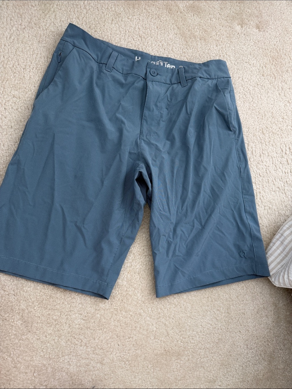 Hang Ten Slate Blue Athletic Shorts